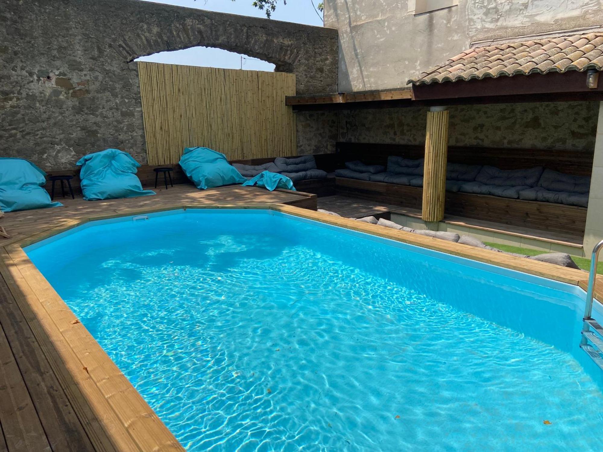 Maison, Canal Du Midi Piscine Homps  Exterior foto